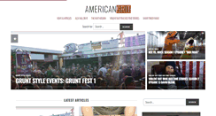 Desktop Screenshot of americangrit.com